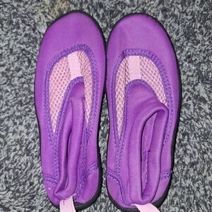 Kids Purple Beach Swim Shoes Size 11